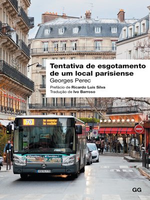 cover image of Tentativa de esgotamento de um local parisiense